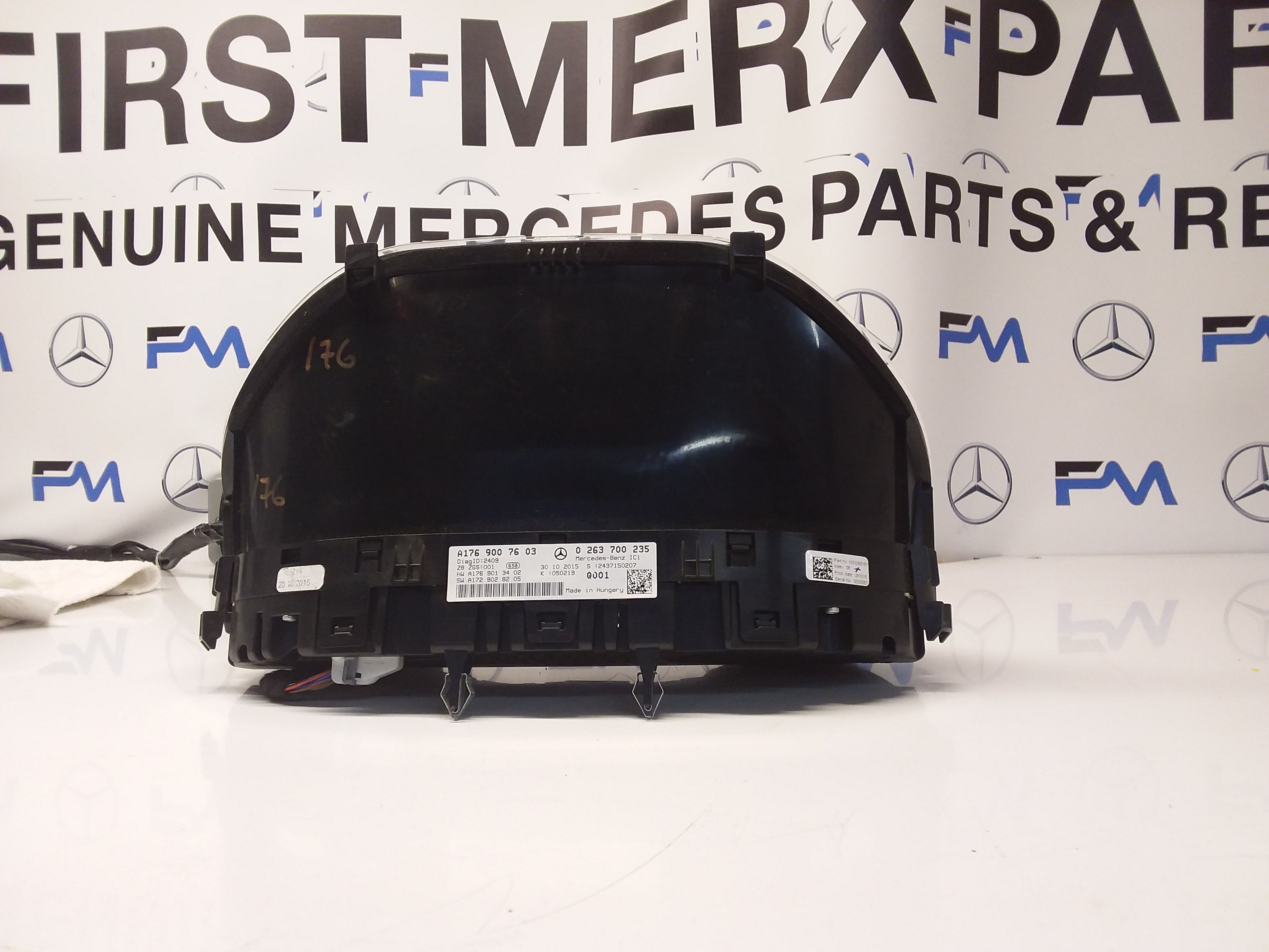Mercedes A-CLASS Speedometer W176 A1769007903 FM004 2015
