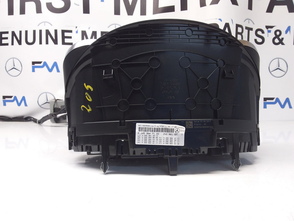 MERCEDES C-CLASS SPEEDOMETER INSTRUMENT CLUSTER W205 A2059007133 FM0062 2017