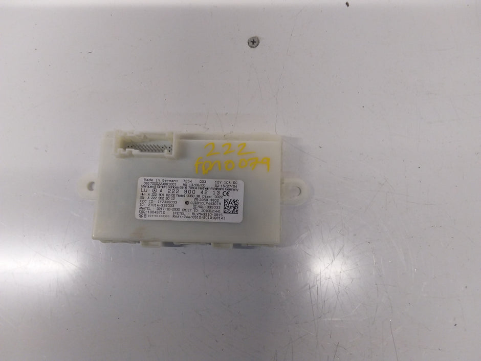 MERCEDES S-CLASS BLUETOOTH PARKING CONTROL UNIT W222 A2229004213 FM0079