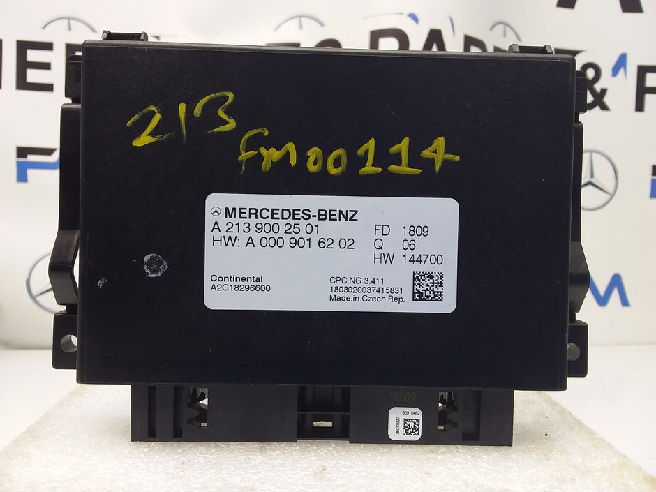 MERCEDES E-CLASS GEARBOX CONTROL UNIT W213 A2139002501 FM00114