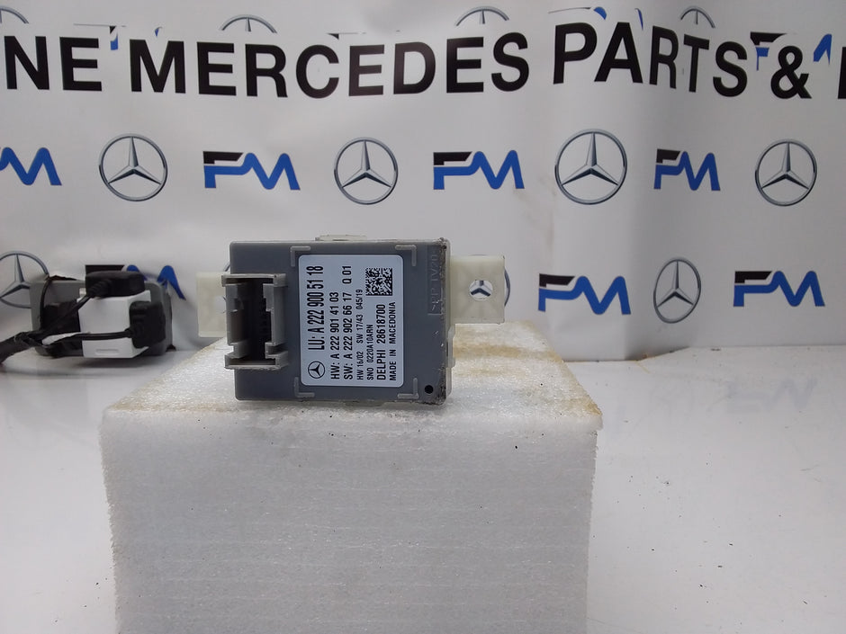 MERCEDES S-CLASS LIGHT CONTROL UNIT W222 A2229005118 FM00135