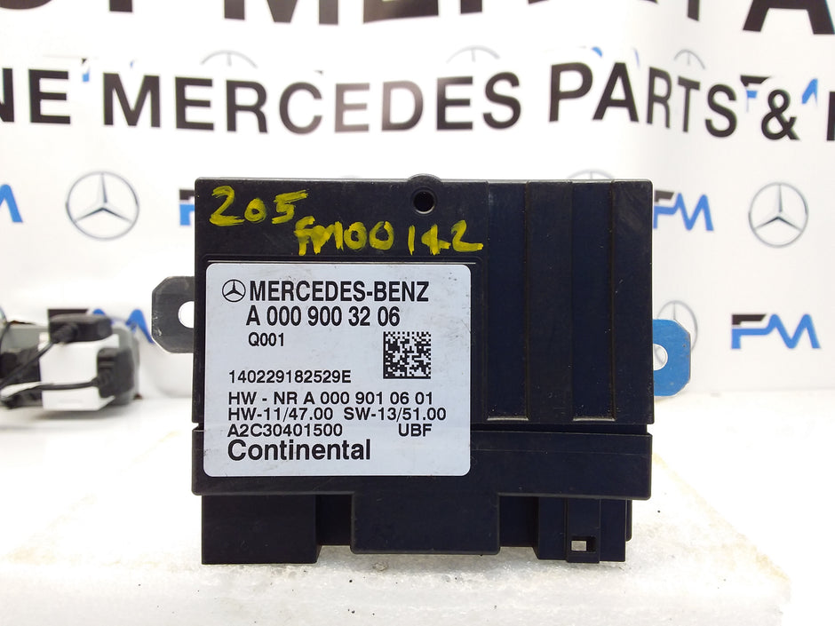MERCEDES C-CLASS FUEL PUMP CONTROL MODULE W205 A0009003206 FM00142