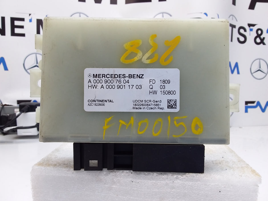 MERCEDES E-CLASS EGR CONTROL MODULE W238 A0009007604 FM00150