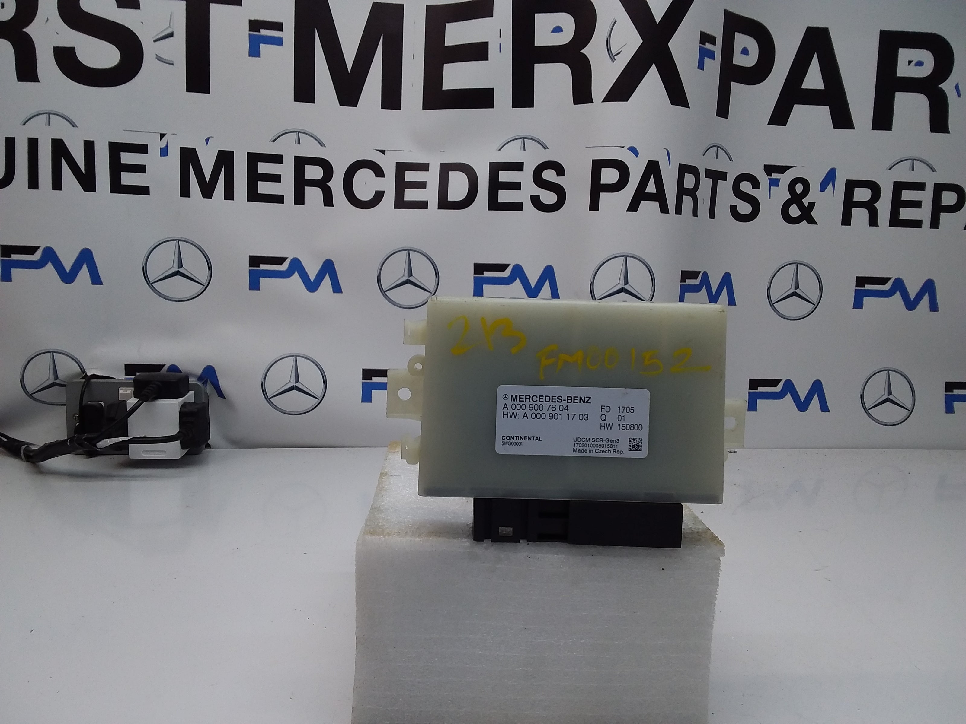 MERCEDES E-CLASS EGR CONTROL MODULE W213 A0009007604 FM00152