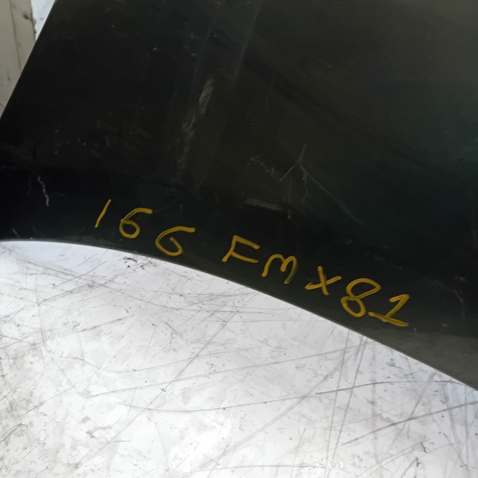 MERCEDES BENZ  GLE W166 AMG LINE REAR BUMPER GREY 2016 A1668853024 COMPLET FMX81