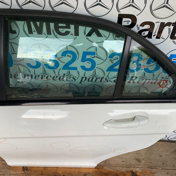 2008-2014 MERCEDES C-CLASS W204 NEARSIDE LEFT PASSENGER REAR DOOR SALOON