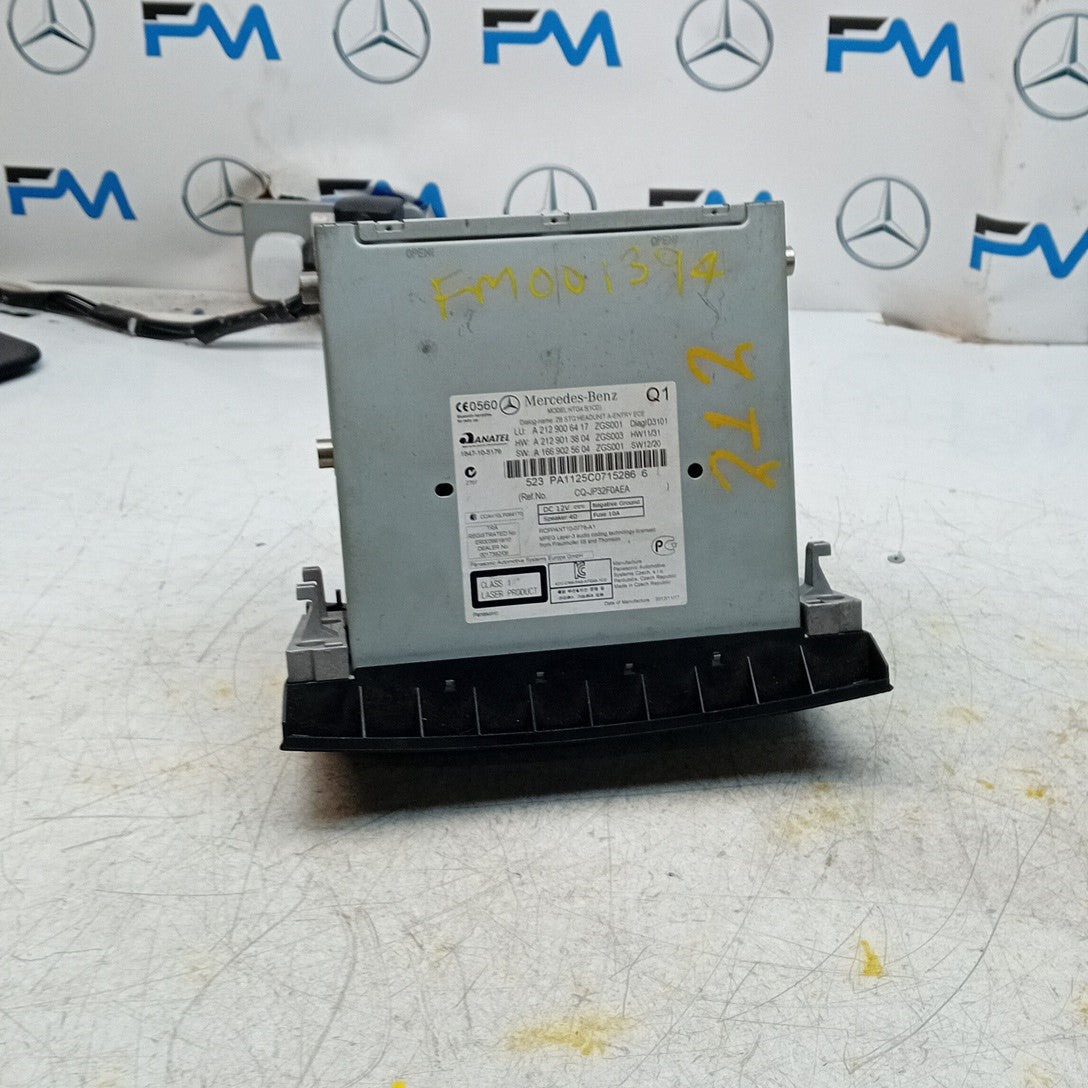 MERCEDES E CLASS W212 STEREO SAT NAV SYSTEM A2129006417 2009-2016 FM001395
