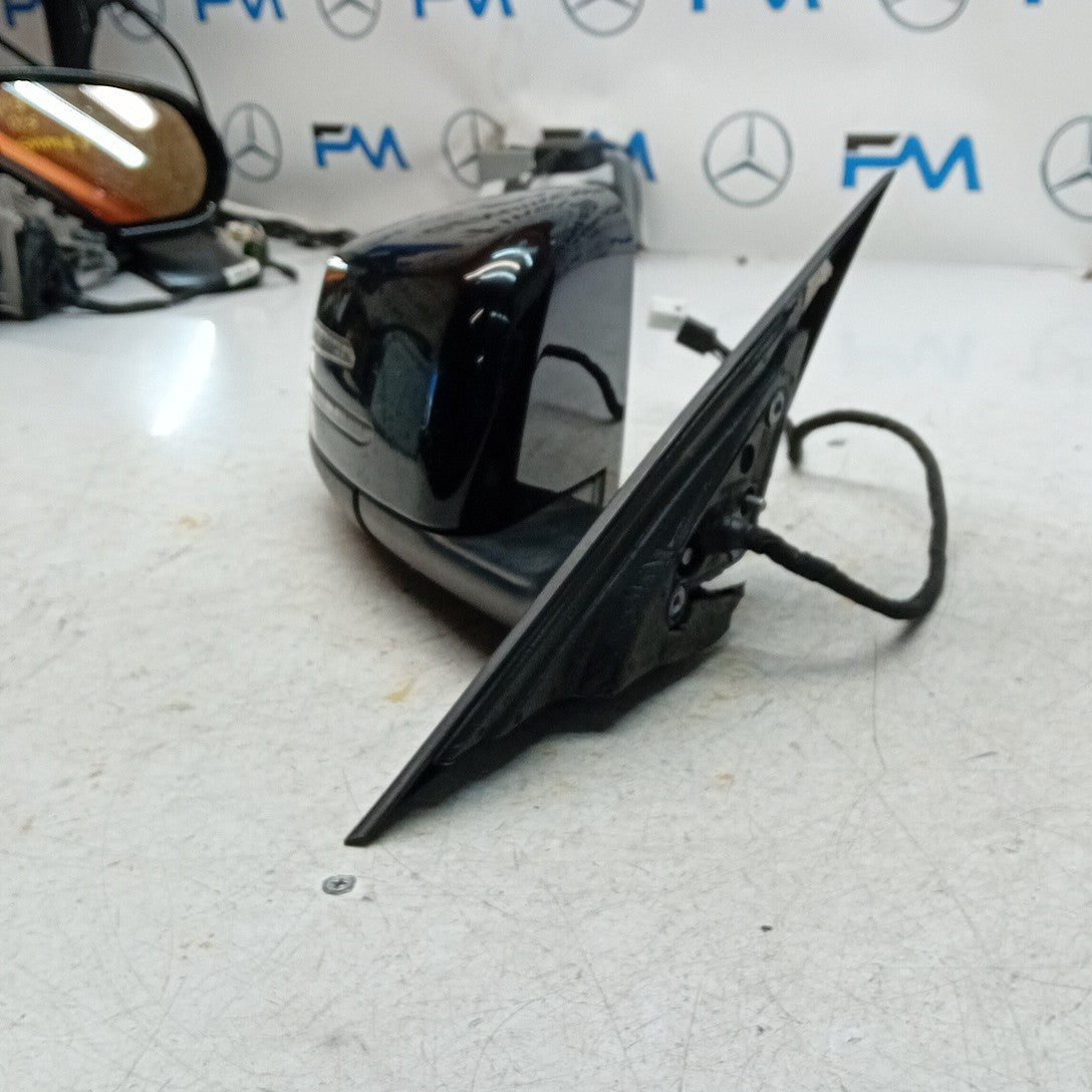 MERCEDES CLA W117 DRIVER SIDE WING MIRROR BLACK A1178102019 PL 2013-19 FMM50