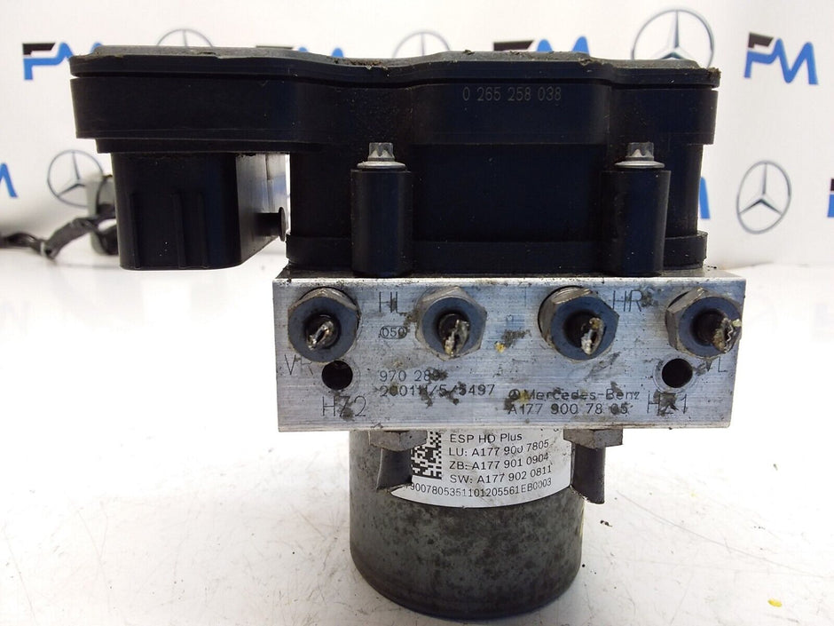 MERCEDES A-CLASS W177 ABS PUMP MODULE CONTROL UNIT A1779007805 FM00424
