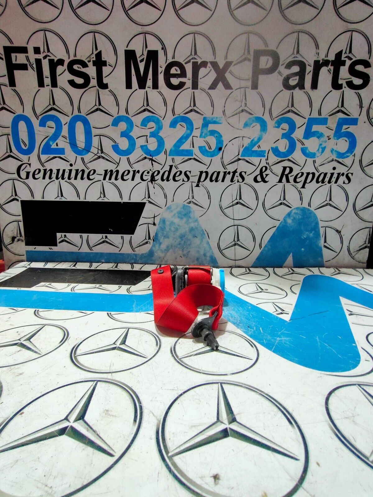 MERCEDES A CLASS SEAT BELT FRONT LEFT SIDE A1768600185 W176 2012 - 2018