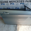 MERCEDES BENZ CLA W117 DRIVER FRONT DOOR OSF SILVER 2013-19 COMPLETE FMD299