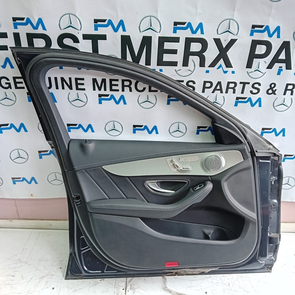 MERCEDES BENZ C-CLASS W205 PASSENGER SIDE FRONT DOOR N/S/F COMPLETE FMD44