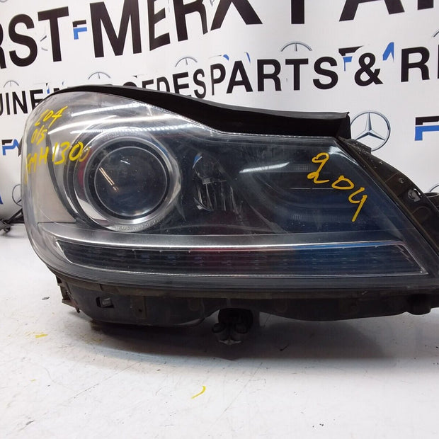 2011 MERCEDES C-CLASS W204 HEADLIGHT DRIVER OS A2048205859 FMH130 LED INTELLIGEN