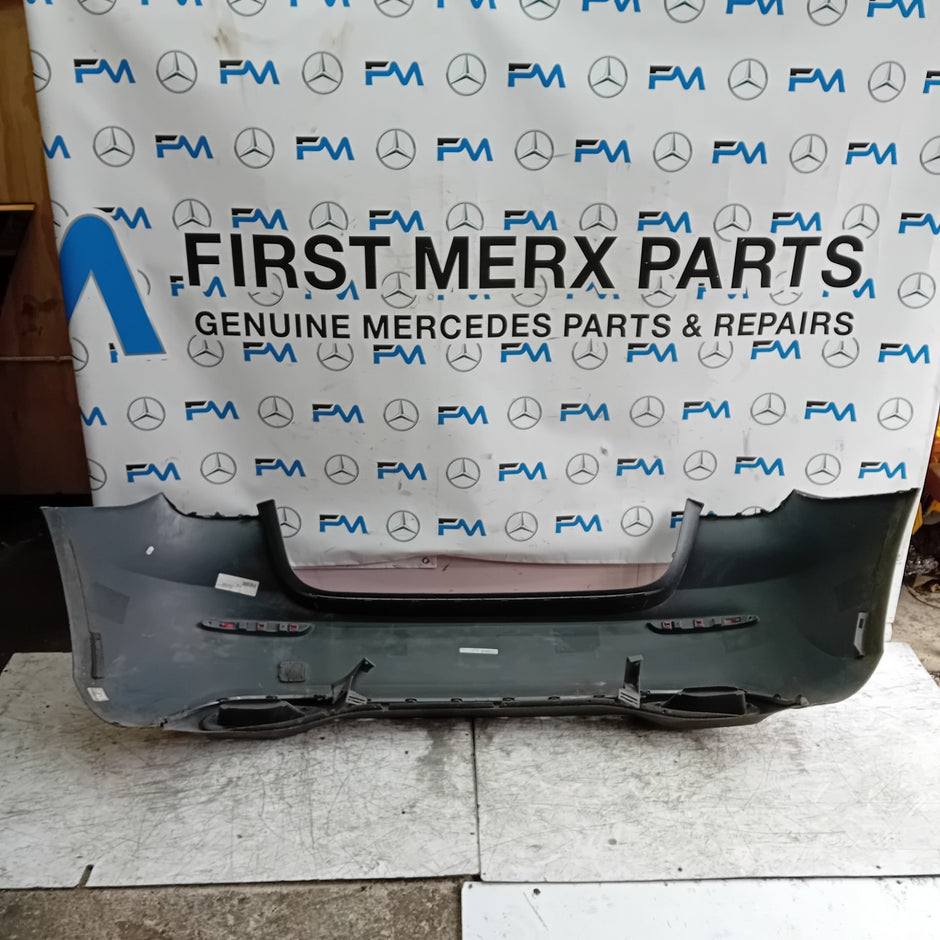 MERCEDES BENZ  A-CLASS W177 REAR BUMPER A1778804801 2018 GREY COMPLETE FMX7