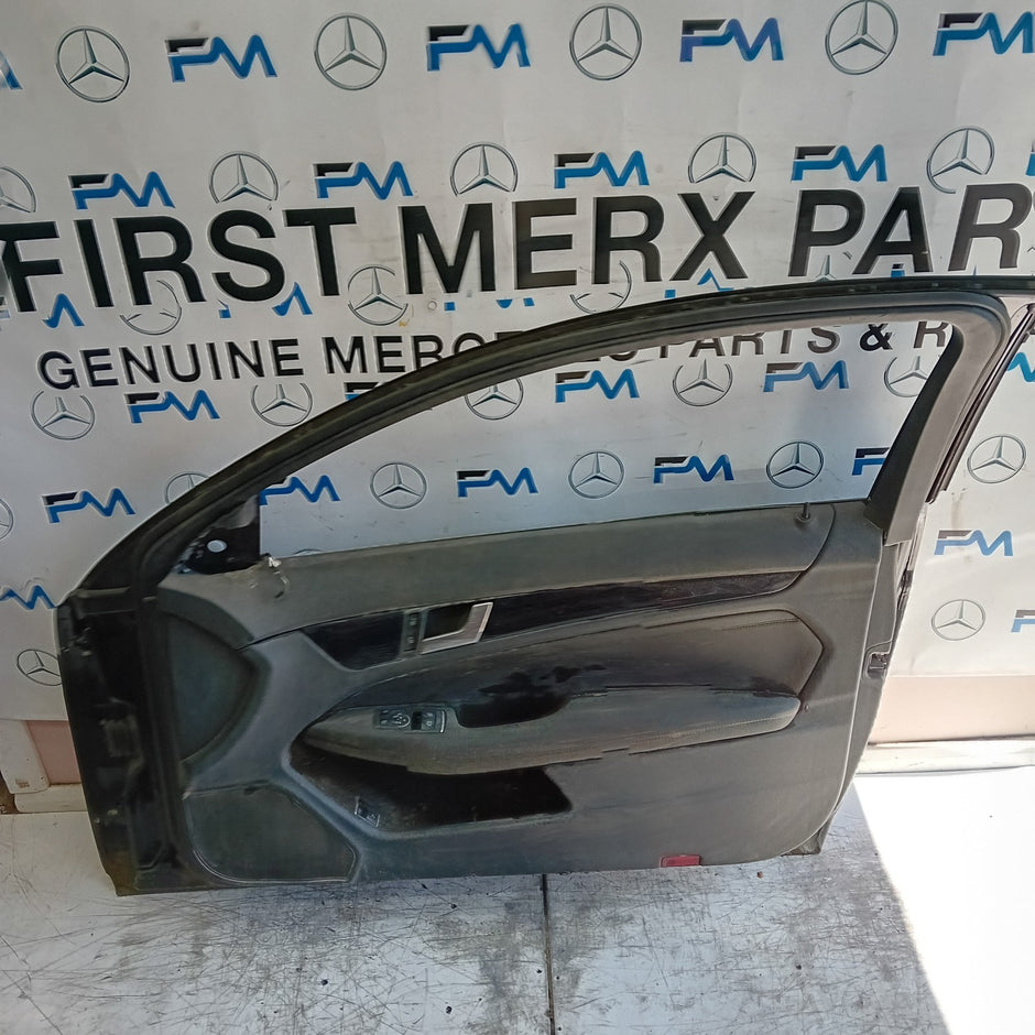 MERCEDES E-CLASS W213 DRIVER FRONT DOOR OSF 2016 ON BLACK COMPLETE  FMD517
