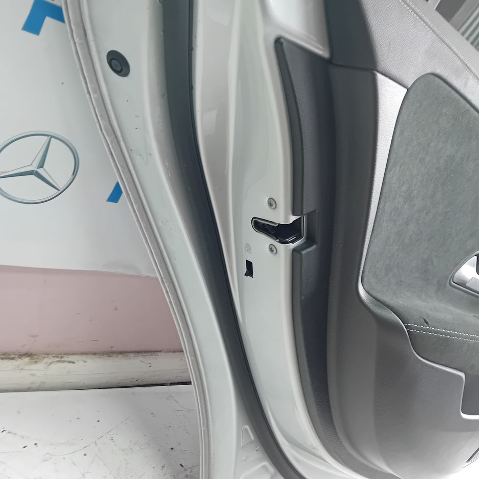 MERCEDES BENZ A-CLASS W177 PASSENGER SIDE REAR DOOR N/S/R SILVER  FMD145