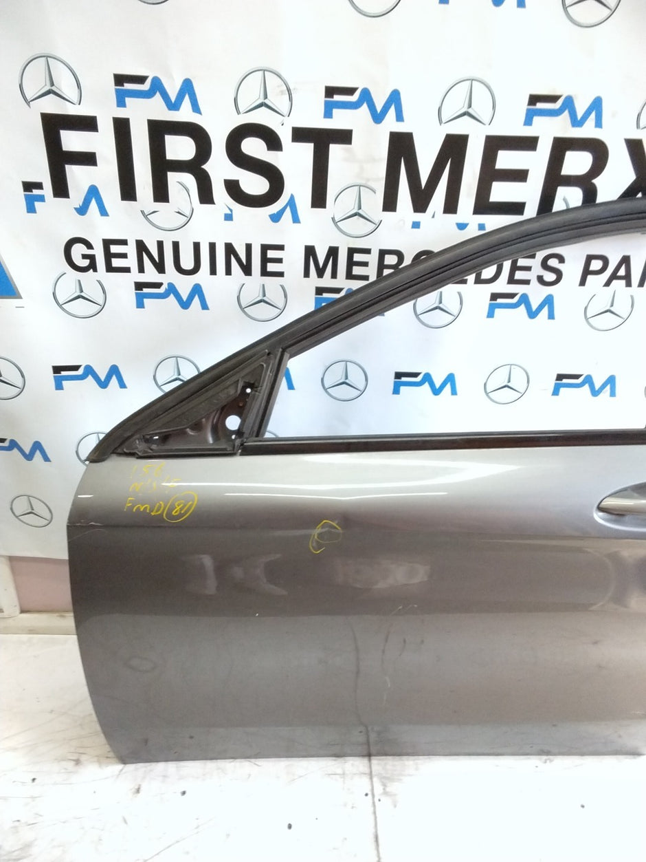 MERCEDES BENZ GLA W156 PASSENGER SIDE FRONT DOOR N/S/F GREY & BLUE FMD81