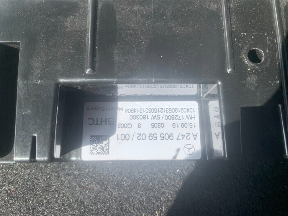 MERCEDES A CLASS A/C Heater Control Panel 2018-2023 A2479055902