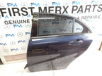MERCEDES A-CLASS W176 PASSENGER REAR DOOR NSR BLUE 2012-18 COMPLETE FMD325