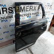 MITSUBISHI OUTLANDER MK3 PASSENGER SIDE REAR DOOR NSR 2013 BLACK FMD418