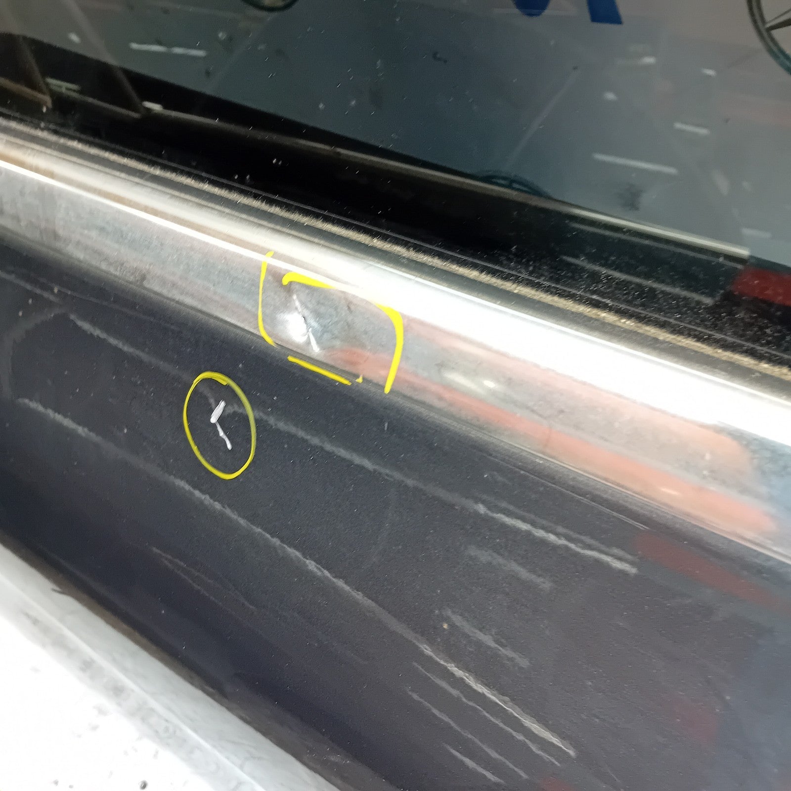 MERCEDES C-CLASS W205 PASSENGER REAR DOOR NSR 2014 GREY COMPLETE FMD487