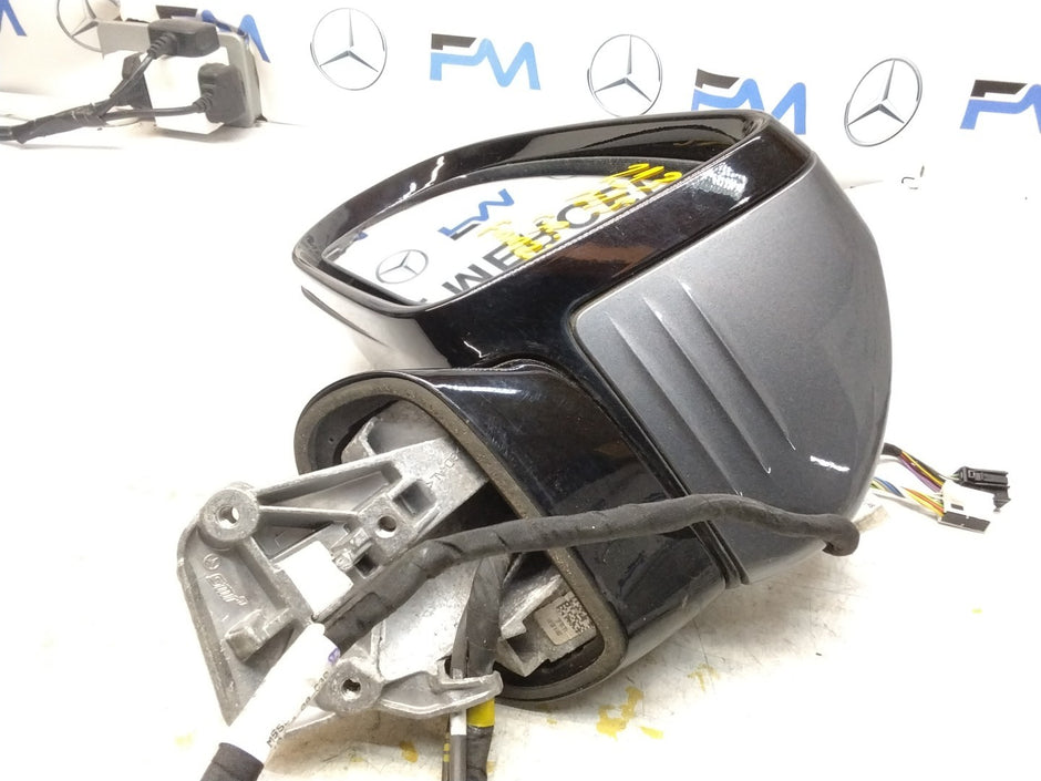 MERCEDES E-CLASS 2016 On W213 PASSENGER SIDE WING MIRROR A0998108300 GREY FMM23