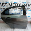 MERCEDES BENZ  A-CLASS W176 DRIVER REAR DOOR OSR GREY 2012- 2018 COMPLETE FMD209