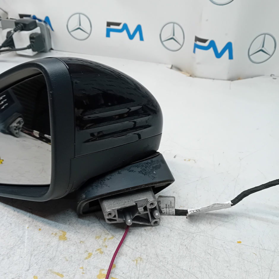 MERCEDES A-CLASS  W177 PASSENGER SIDE WING MIRROR A1778105304 BLACK FMM34