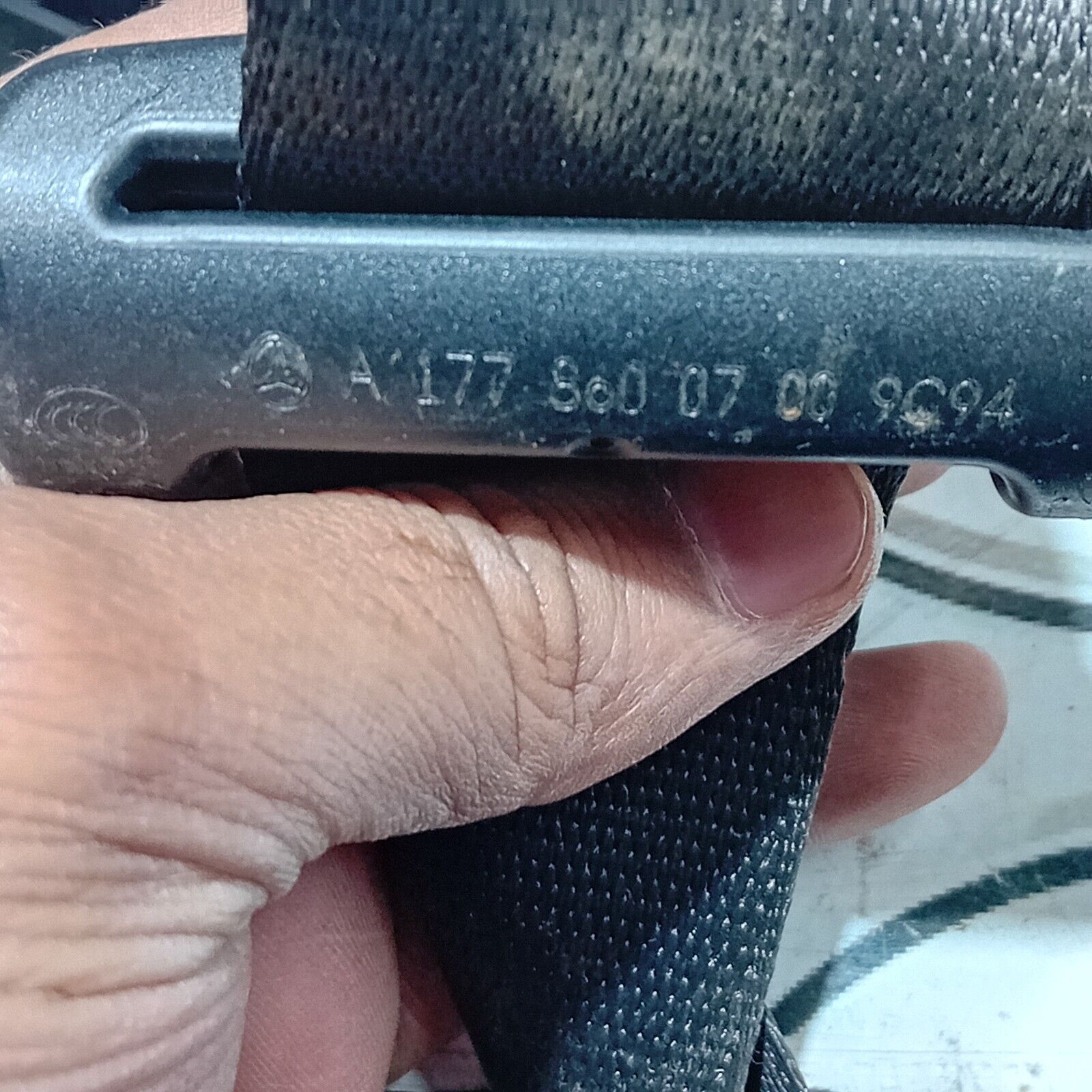 2018/2023 MERCEDES BENZ A-CLASS W177 PASSENGER SIDE FRONT SEAT BELT A1778600700