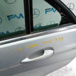MERCEDES E-CLASS W212 DRIVER REAR DOOR OSR  2009-16 SILVER COMPLETE FMD389