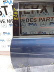 MERCEDES B-CLASS W246 PASSENGER REAR DOOR NSR BLUE 2012-19 COMPLETE FMD348