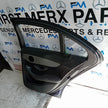 MERCEDES C-CLASS W205 SLN DRIVER REAR DOOR OSR BLUE 2014 ON COMPLETE FMD431