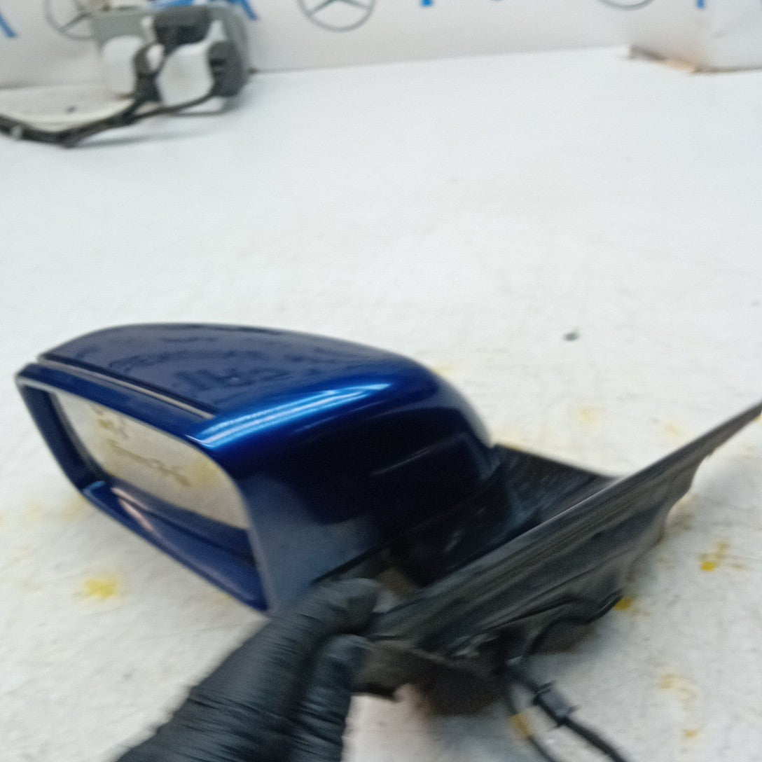MERCEDES E-CLASS W207 PASSENGER WING MIRROR NS BLUE PL A2078103719 CAMERA FMM76