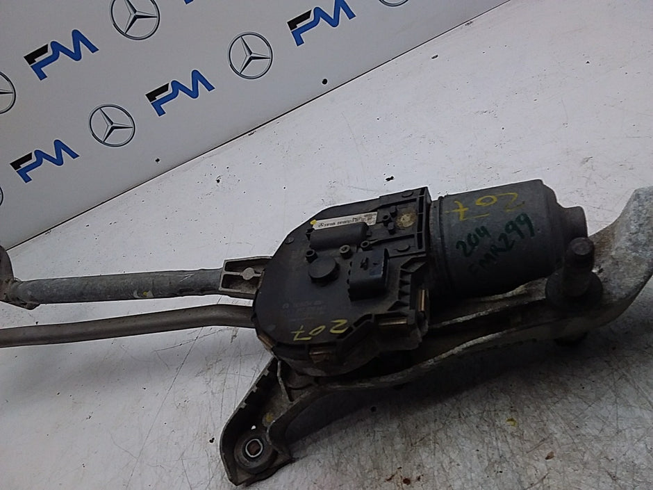 MERCEDES C-CLS W204 WIND SCREEN WIPER LINKAGE AND MOTOR A2048201140 FMR299
