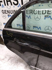 MERCEDES E-CLS W212  DRIVER REAR DOOR OSR BLACK 2009-16 COMPLETE  FMD590