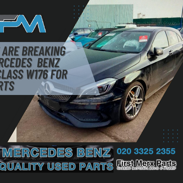 MERCEDES BENZ A-CLASS W176 - BREAKING/SUSPENSION LEGS (ALL)