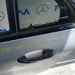 MERCEDES C-CLASS W205 SLN PASSENGER REAR DOOR NSR SILVER 2014 ON COMPLETE FMD220