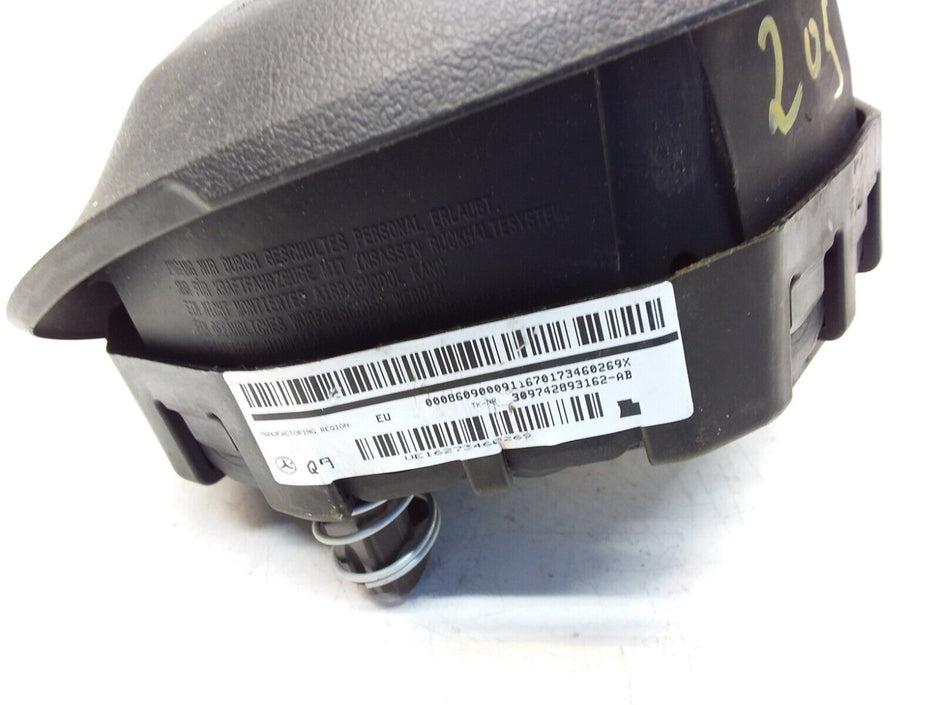 MERCEDES C-CLASS W205 STEERING WHEEL AIRBAG 308998793162-AB FM00487