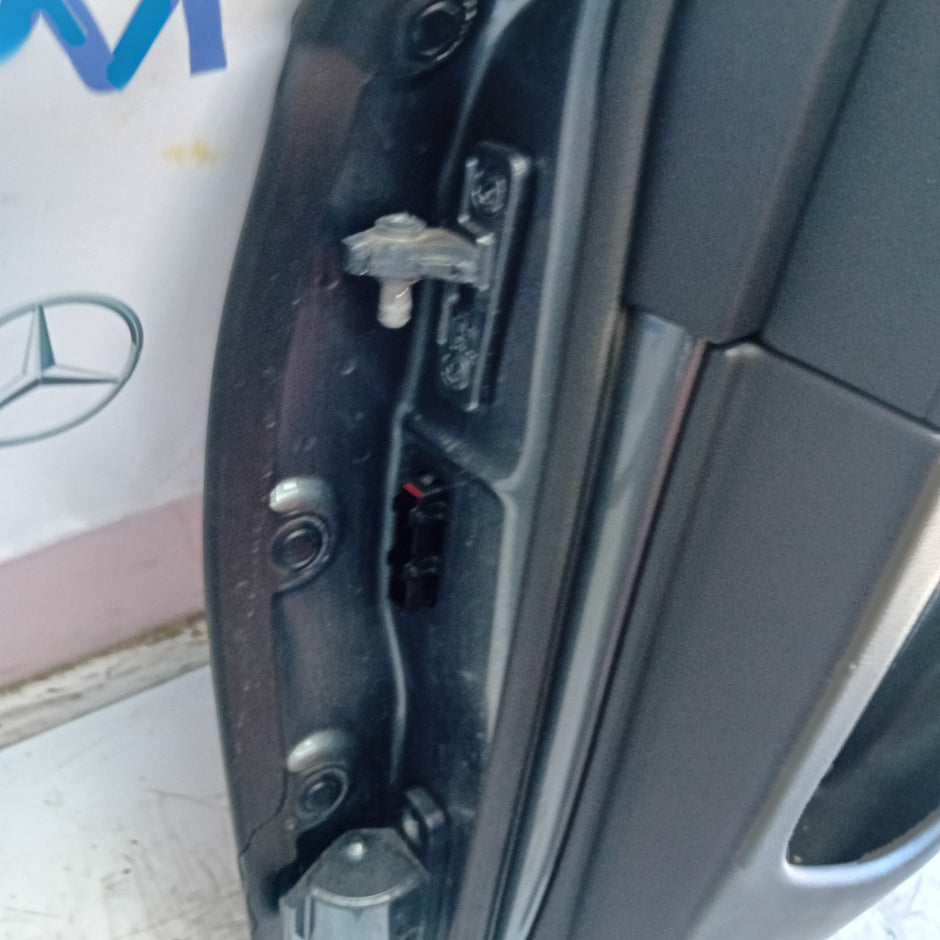 MERCEDES E-CLASS W213 DRIVER FRONT DOOR OSR 2016 ON GREY COMPLETE  FMD516