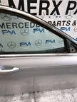 MERCEDES E-CLASS W213 SLN DRIVER FRONT DOOR OSF SILVER 2016-20 FMD556
