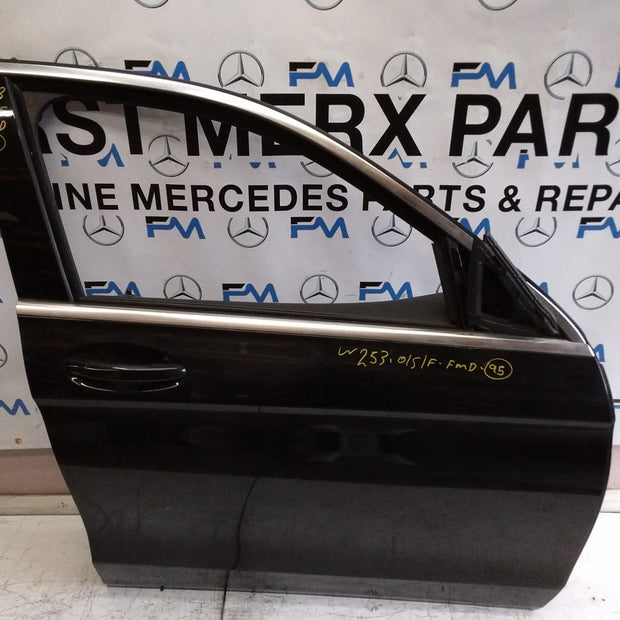 MERCEDES BENZ  GLC W253 DRIVER SIDE FRONT DOOR O/S/F COMPLETE BLACK FMD95
