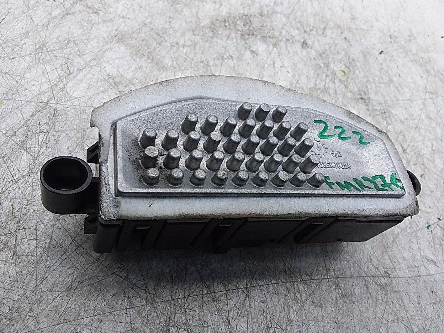 MERCEDES S-CLASS W222 RESISTOR BLOWER REGULATOR HEATING A2229060301 FMR276