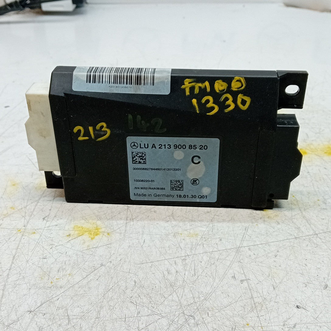 MERCEDES E CLASS IGNITION CONTROL MODULE ECU A2139008520 2016 W213 FM001330