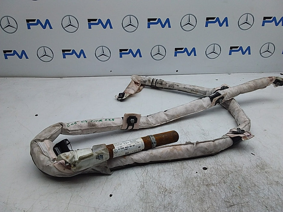 MERCEDES C-CLS W206 EST CURTAIN ROOF AIRBAG  LEFT PASSENGER A2068604002 FMR225