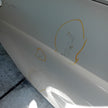 MERCEDES C-CLASS W205 COUP DRIVER REAR DOOR O/S/R WHITE 2014 ON COMPLETE FMD170