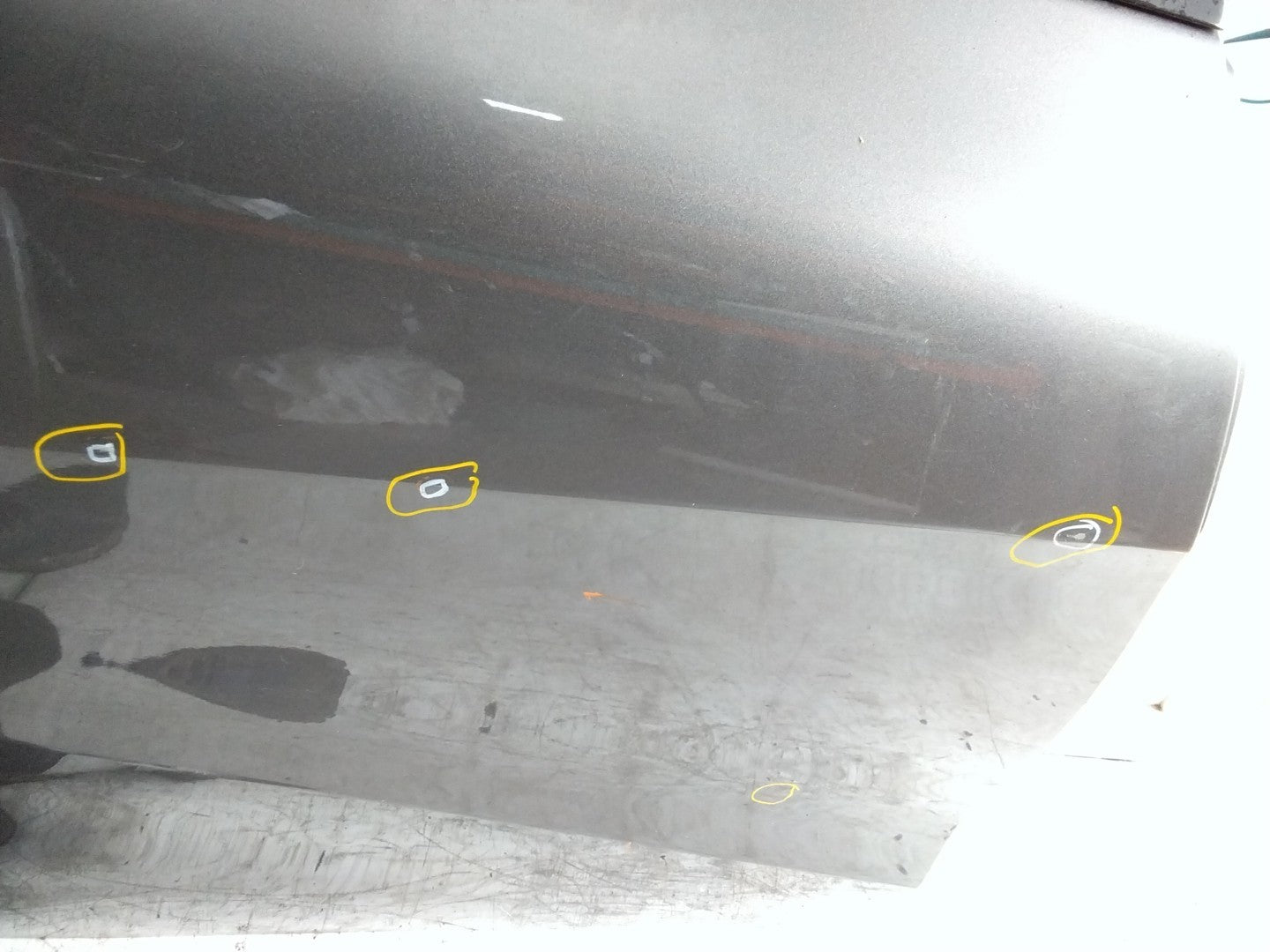 MERCEDES A-CLASS W176 DRIVER REAR DOOR OSR GREY 2012-18 COMPLETE FMD347