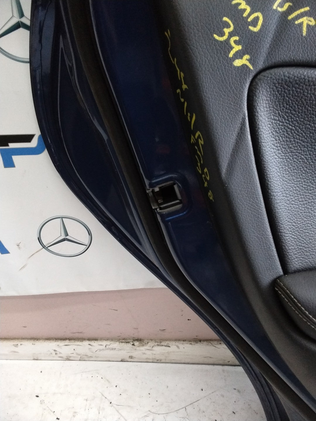 MERCEDES B-CLASS W246 PASSENGER REAR DOOR NSR BLUE 2012-19 COMPLETE FMD348