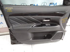 MITSUBISHI OUTLANDER PASSENGER SIDE FRONT DOOR N/S/F COMPLETE BLACK FMD53
