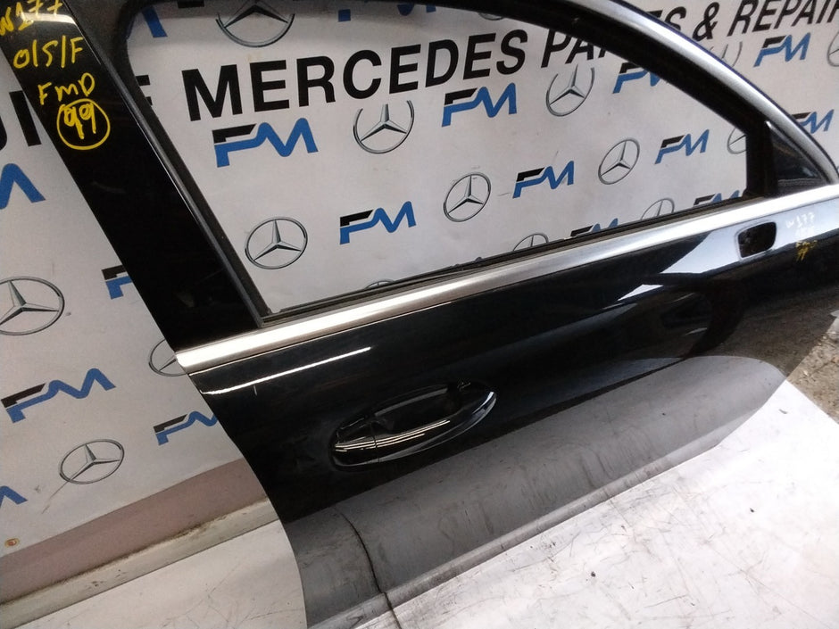 MERCEDES BENZ  A-CLASS W177 DRIVER SIDE FRONT DOOR O/S/F BLACK FMD99