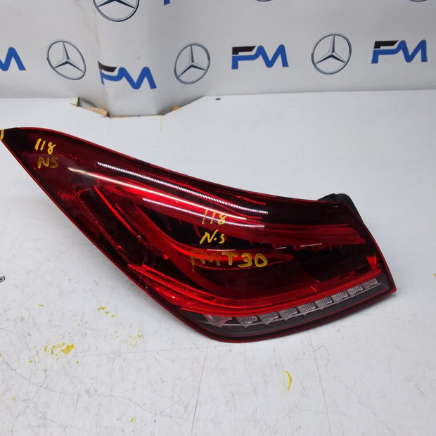 2022 MERCEDES CLA W118 REAR PASSENGER SIDE N/S LED LIGHT A1189067700 FMT30